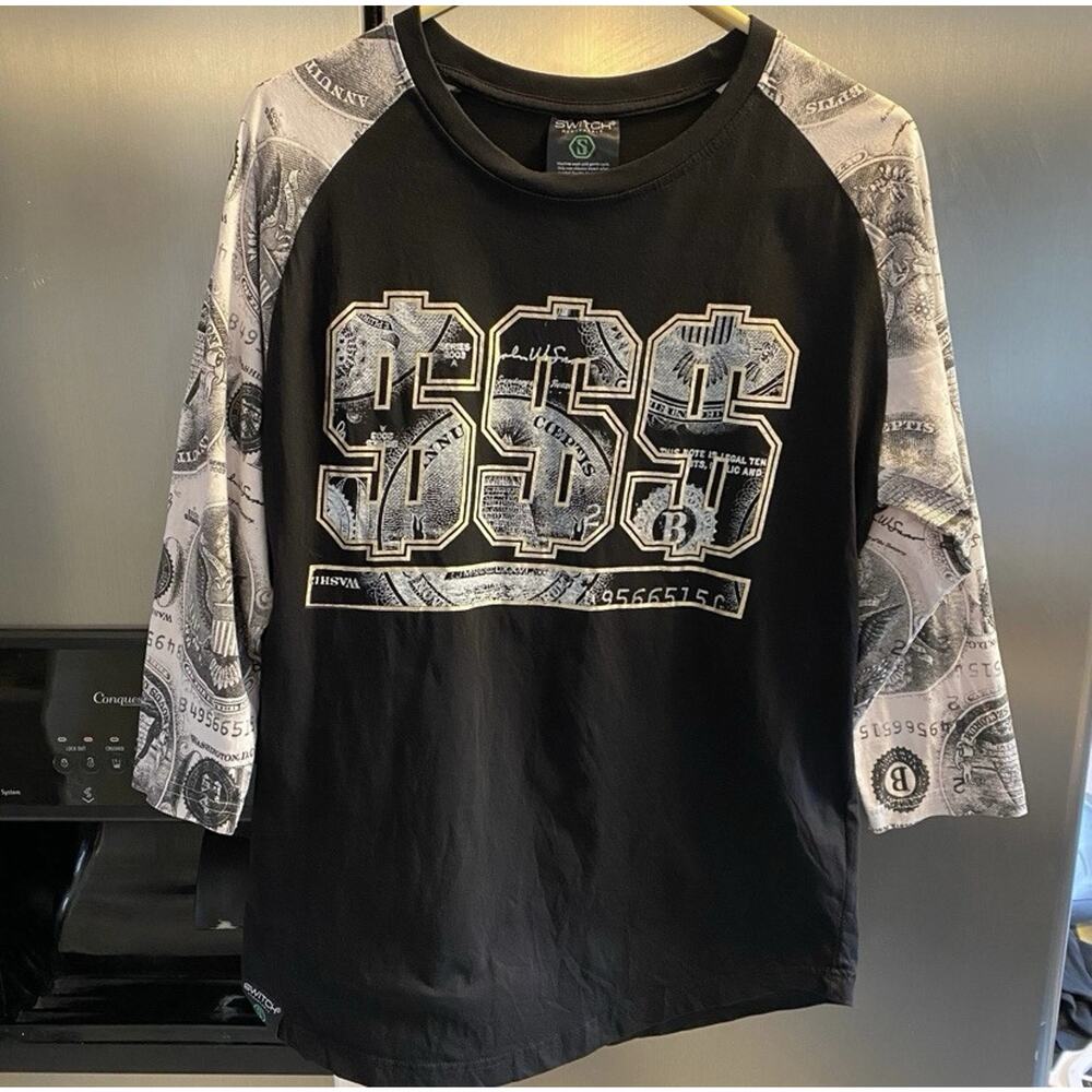 Money Mens T-Shirt Size Large